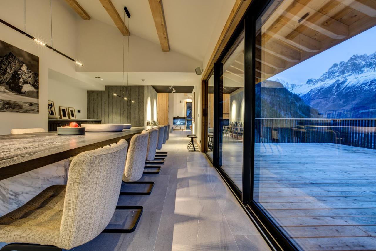 Le Chalet Mont Blanc Лез-Уш Экстерьер фото