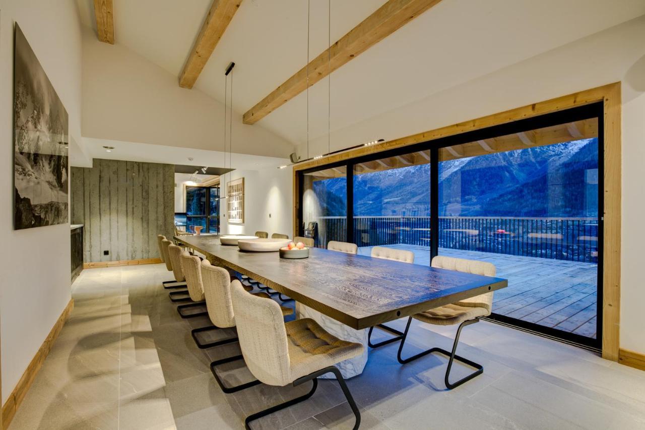 Le Chalet Mont Blanc Лез-Уш Экстерьер фото