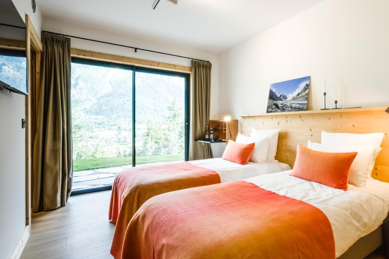 Le Chalet Mont Blanc Лез-Уш Экстерьер фото