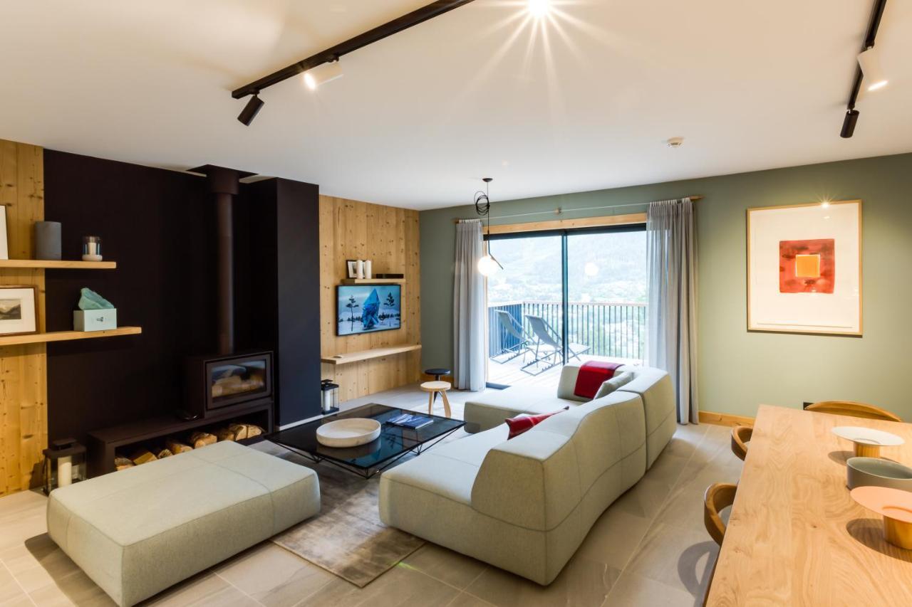 Le Chalet Mont Blanc Лез-Уш Экстерьер фото