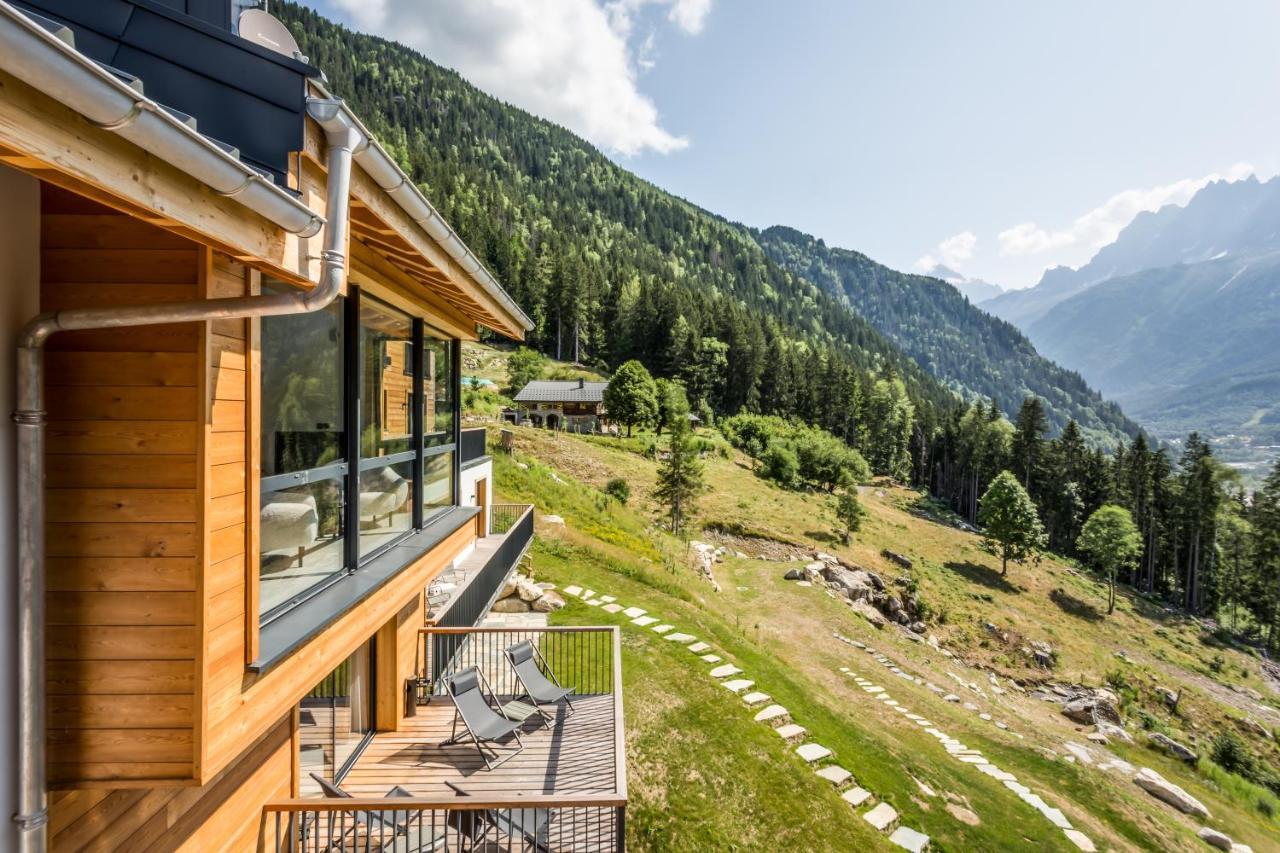 Le Chalet Mont Blanc Лез-Уш Экстерьер фото