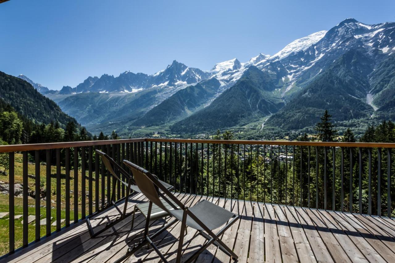 Le Chalet Mont Blanc Лез-Уш Экстерьер фото
