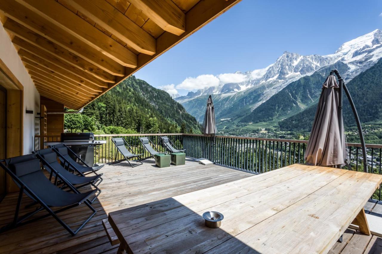Le Chalet Mont Blanc Лез-Уш Экстерьер фото