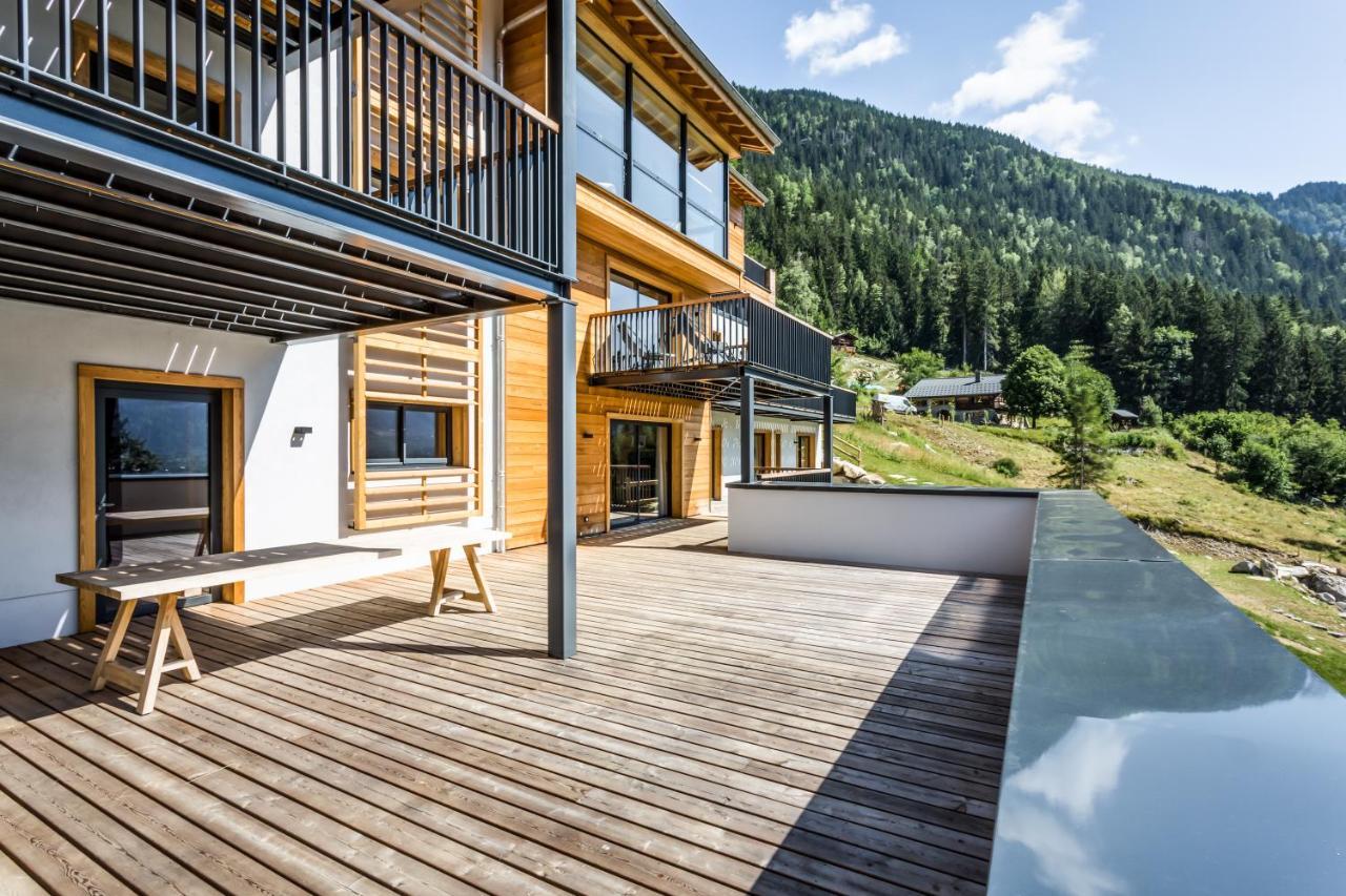 Le Chalet Mont Blanc Лез-Уш Экстерьер фото