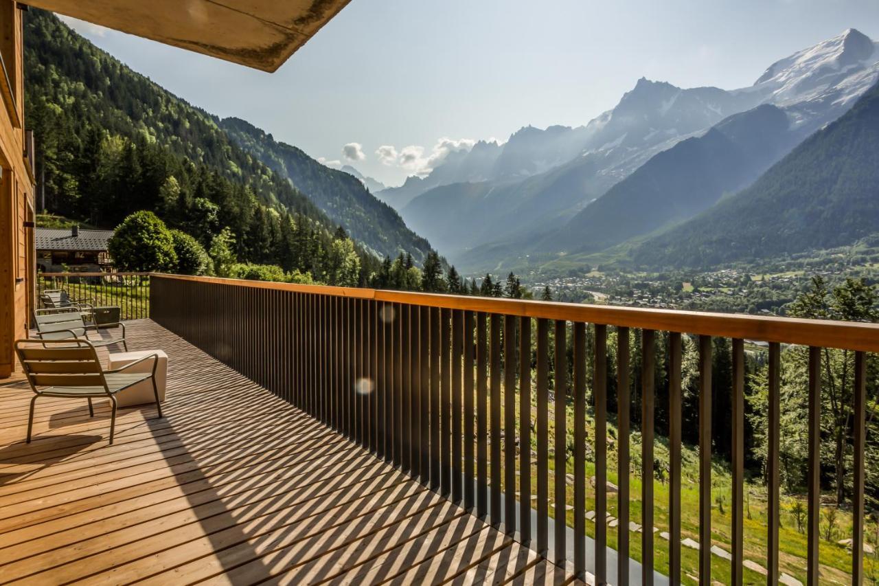 Le Chalet Mont Blanc Лез-Уш Экстерьер фото
