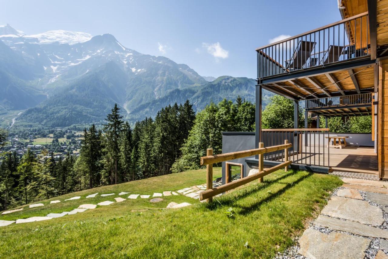 Le Chalet Mont Blanc Лез-Уш Экстерьер фото