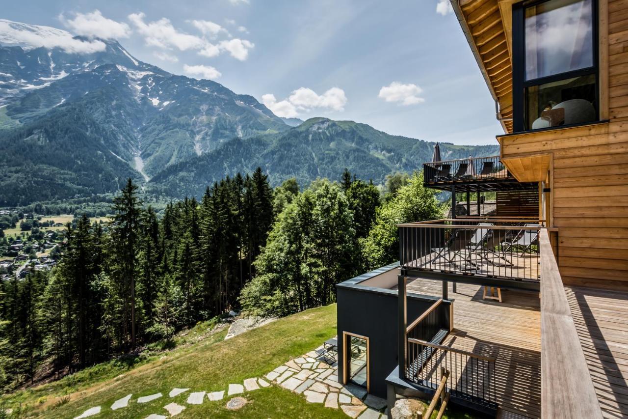 Le Chalet Mont Blanc Лез-Уш Экстерьер фото