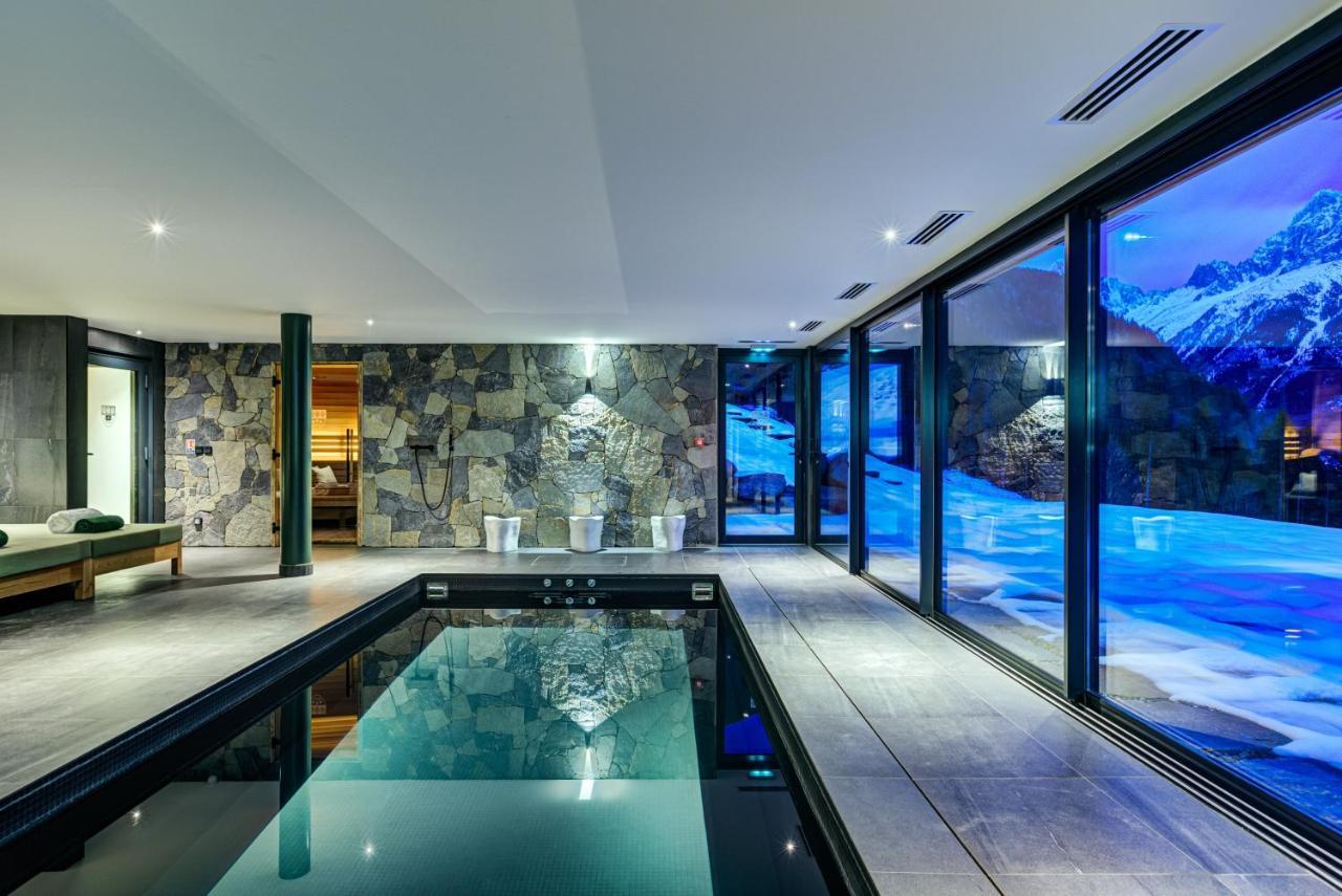 Le Chalet Mont Blanc Лез-Уш Экстерьер фото