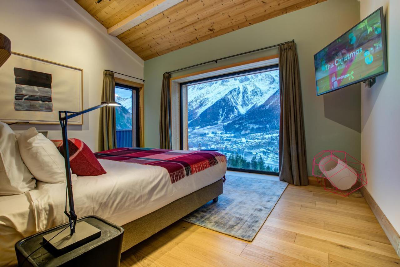 Le Chalet Mont Blanc Лез-Уш Экстерьер фото