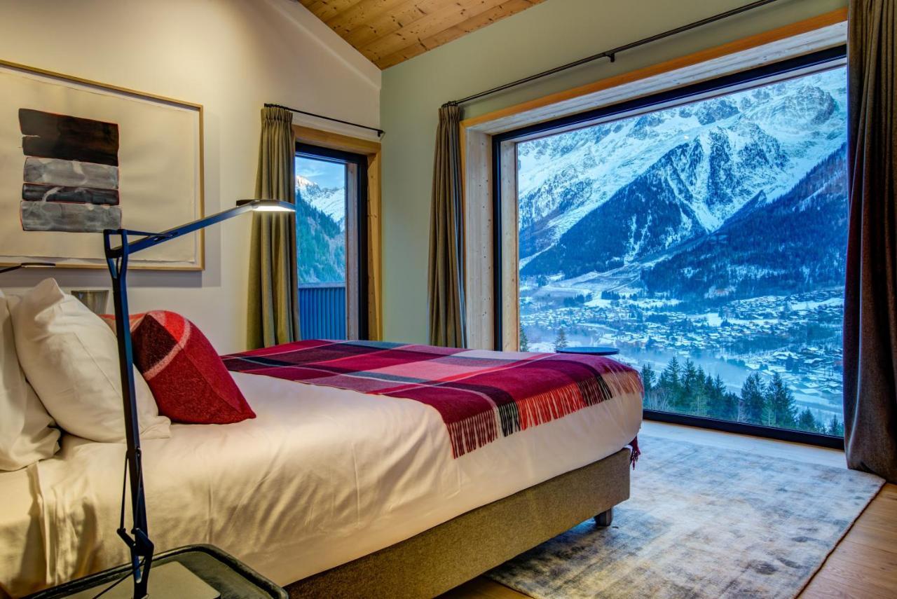Le Chalet Mont Blanc Лез-Уш Экстерьер фото